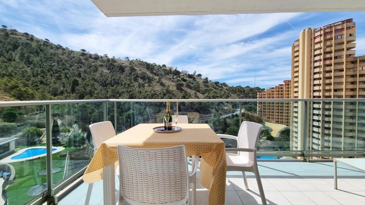 Skyline 6 Private Balcony, Sunny All Year Round, With Nice Views Benidorm Dış mekan fotoğraf