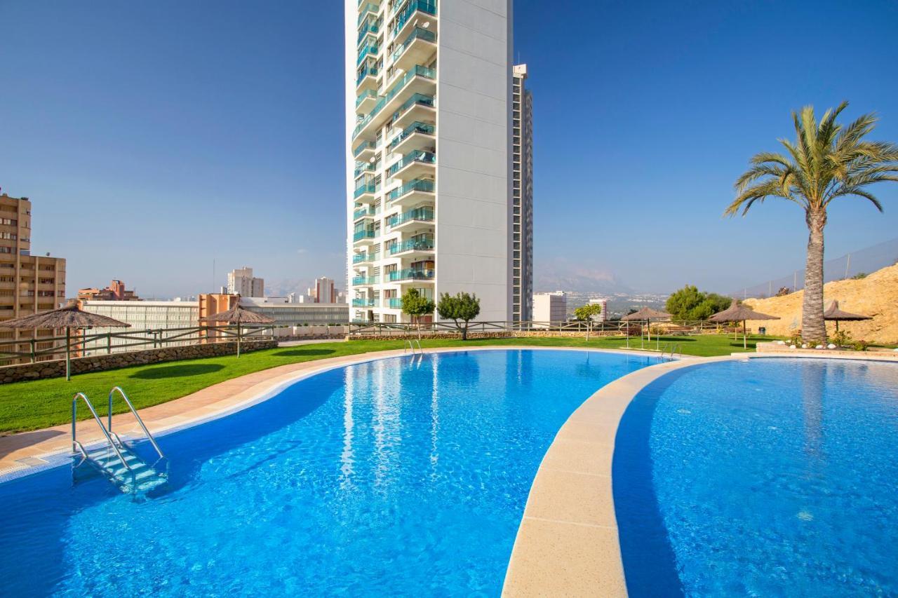 Skyline 6 Private Balcony, Sunny All Year Round, With Nice Views Benidorm Dış mekan fotoğraf